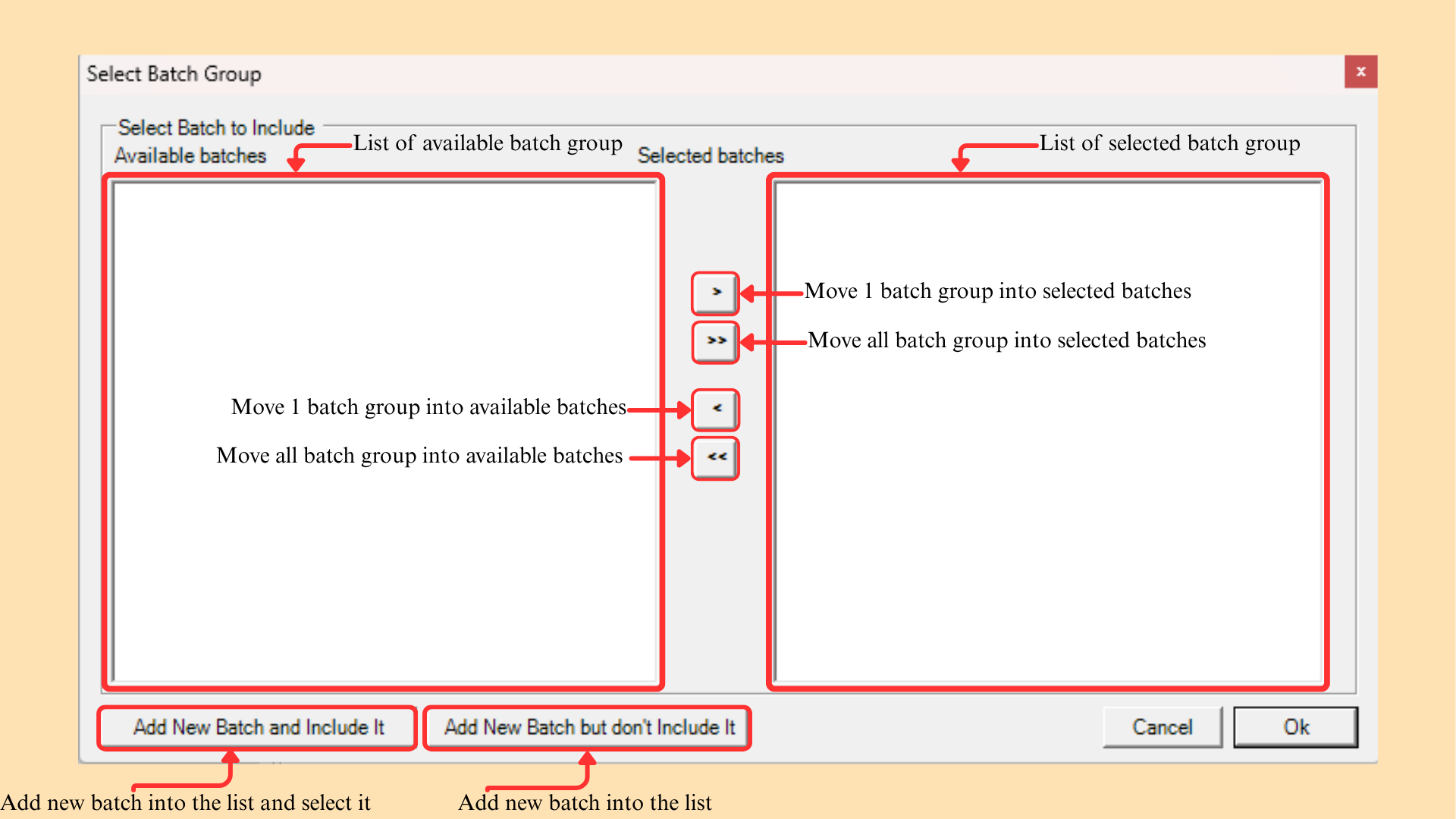 Batch Group Management