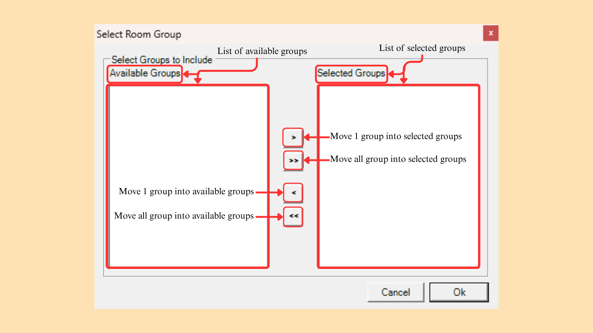 Room Group Management