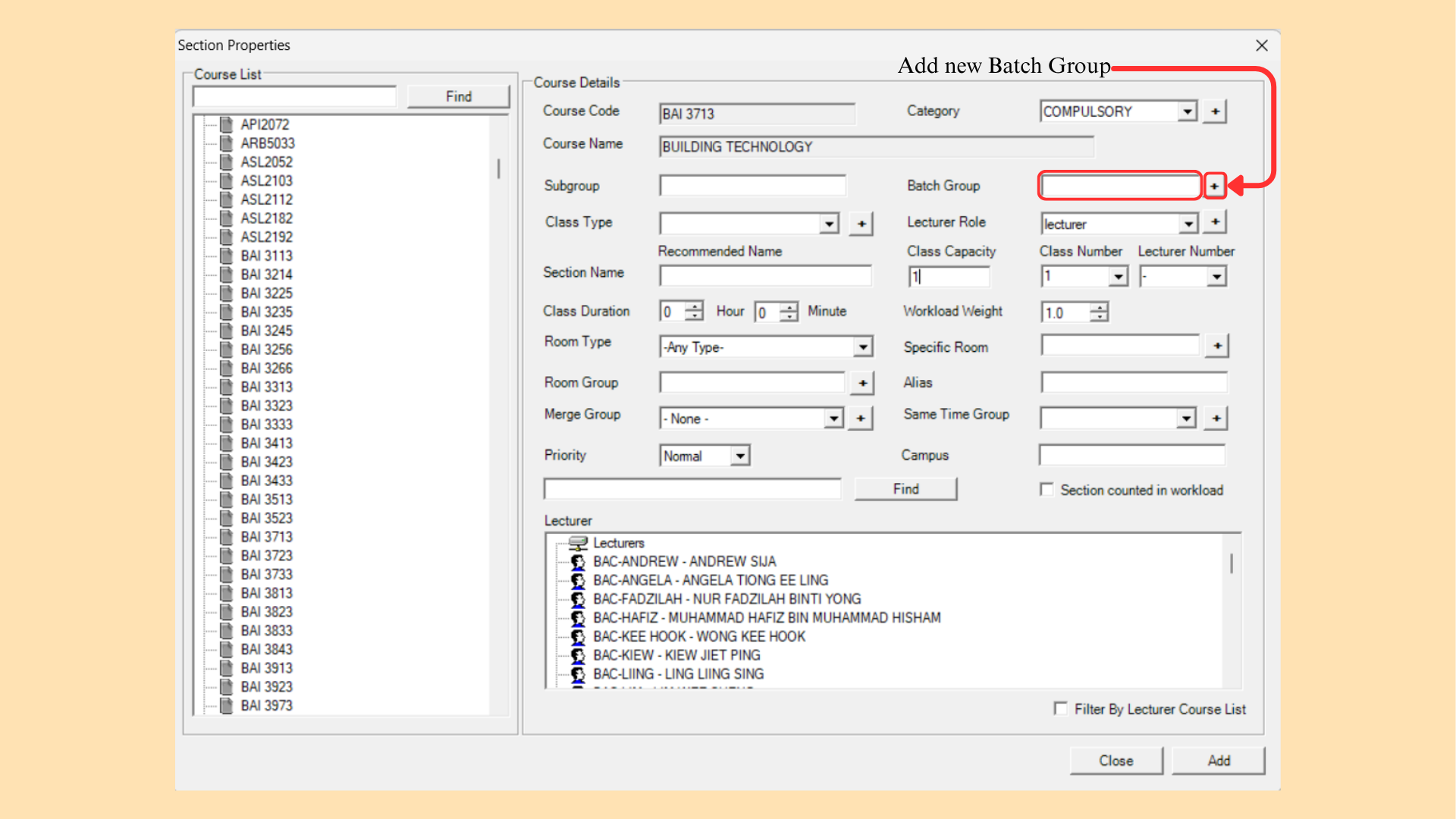 Batch Group