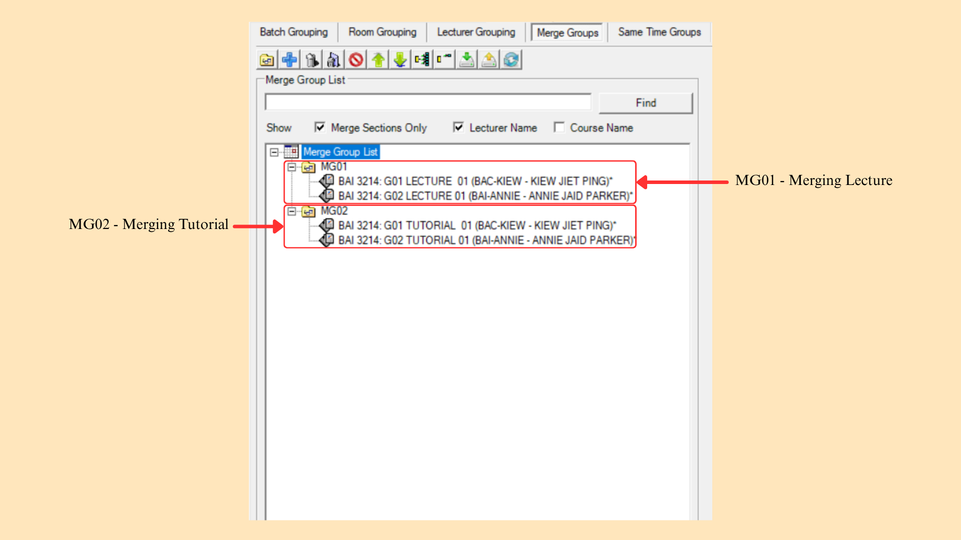 Merge Groups
