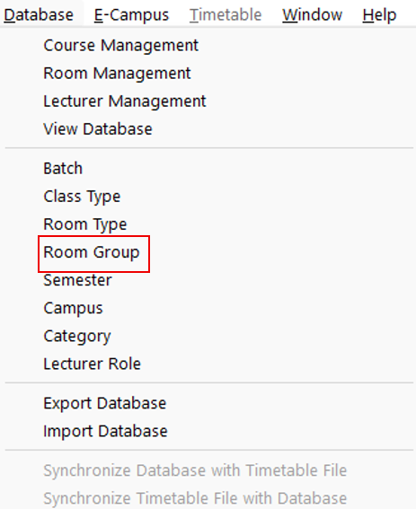 Add Room Group