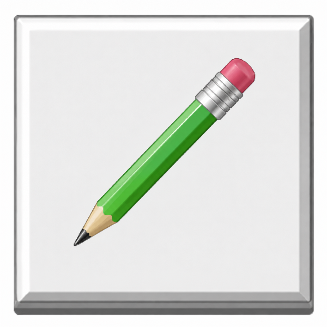 Green pencil icon