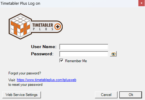 System Login Screen