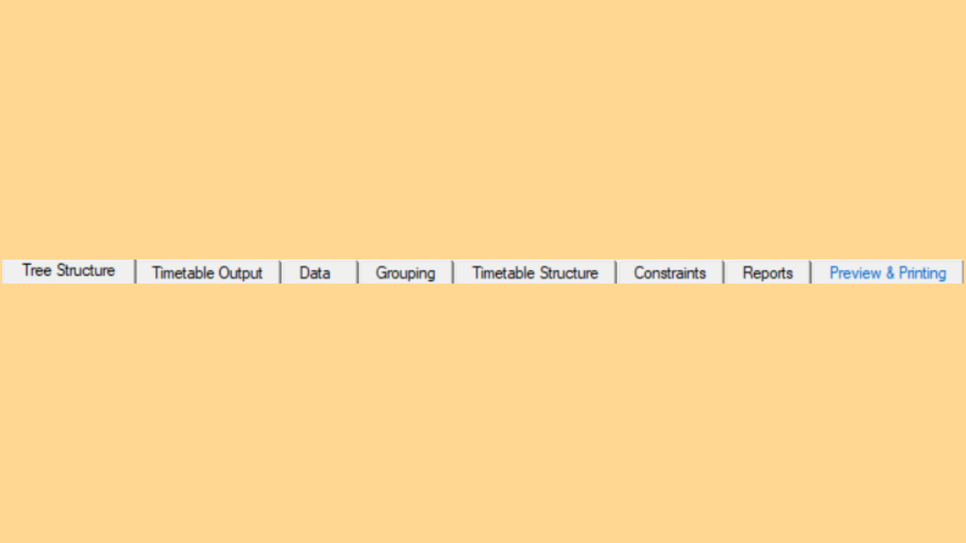 Main module tabs in TPlus Class