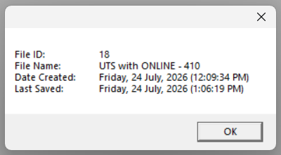 Project Properties window