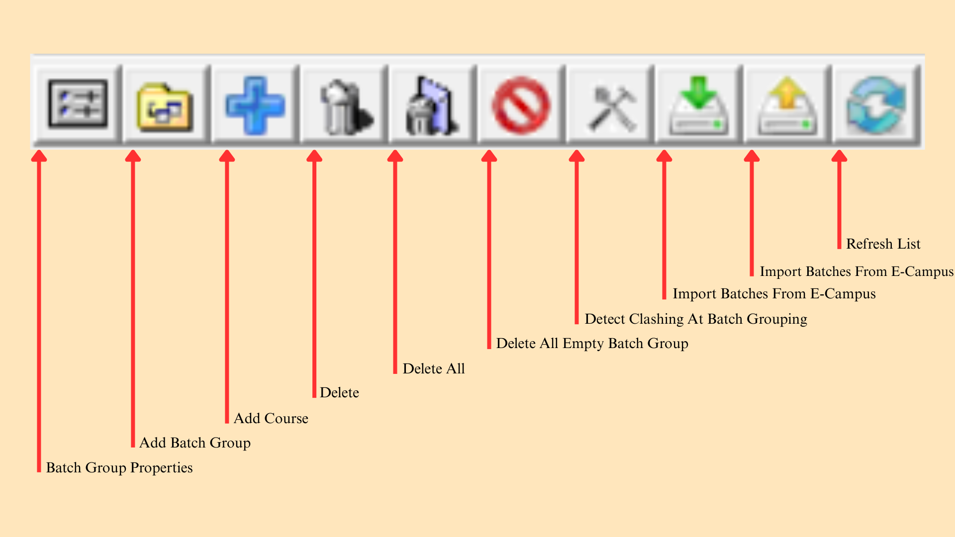 Batches List Shortcut
