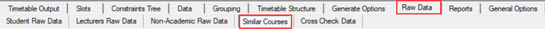 Select Similar Courses
