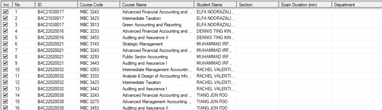 Check All and Process Student Raw Data