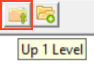 Up 1 Level icon in save window