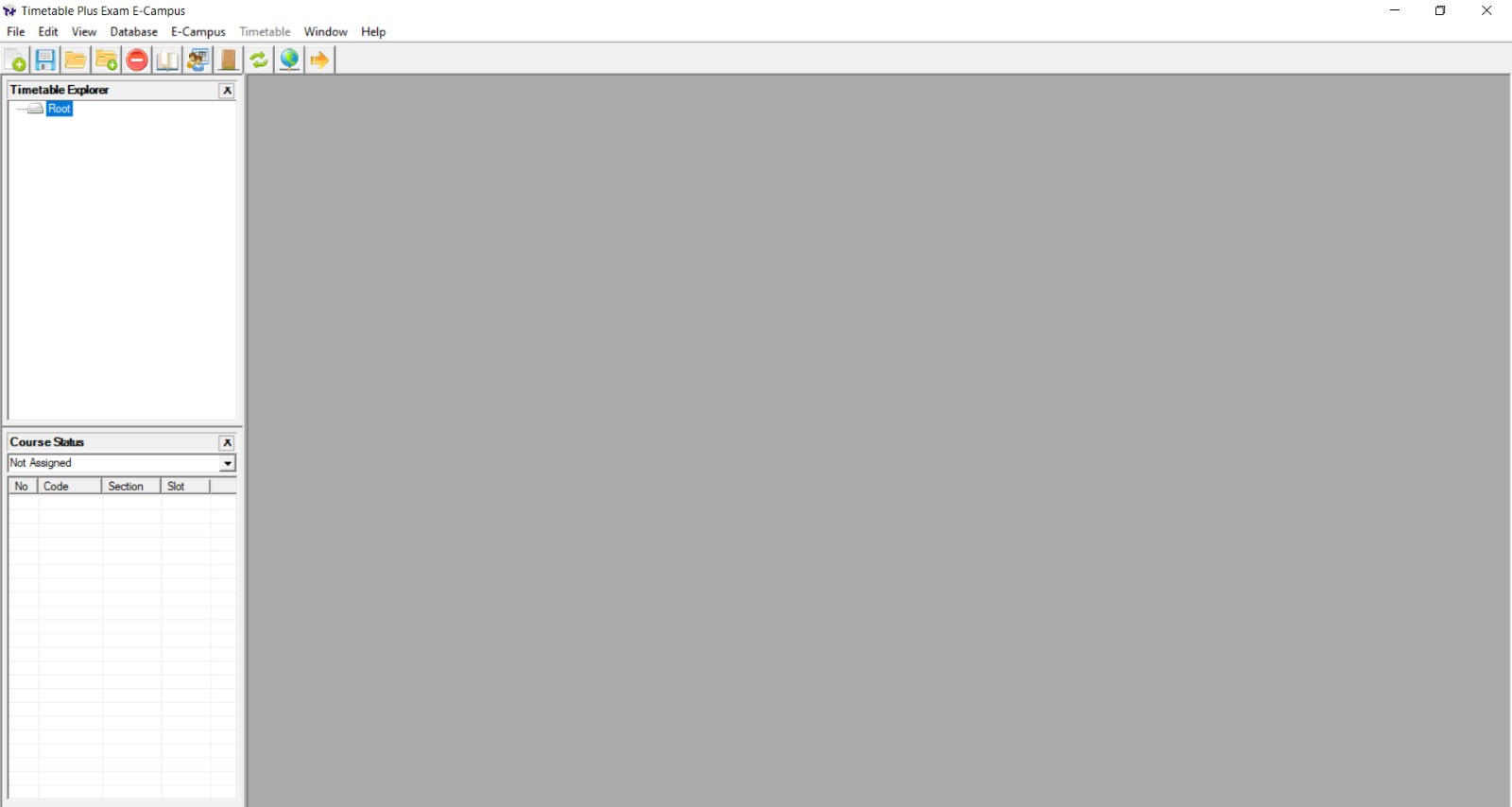 TPlus Exam main interface