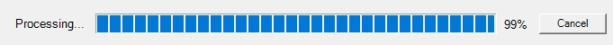 Processing export
